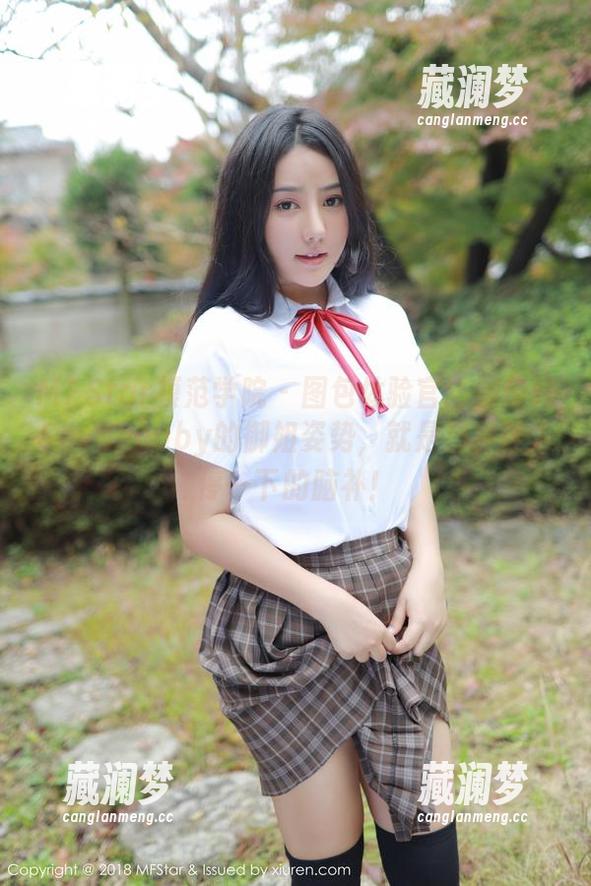 MFStar模范学院 - 图包体验官：柳侑绮Sevenbaby的御姐姿势，就是那种让人停一下的脑补！