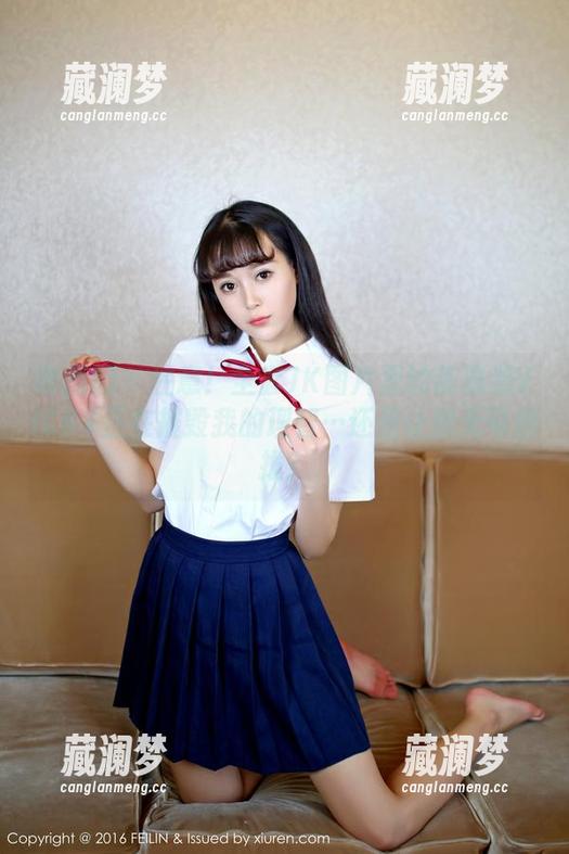 嗲囡囡-陈雅漫VICKY 嗲囡囡 - 注意!全套JK图片里的陈雅漫VICKY正在摧毁我的理智…还是让我无可自拔?