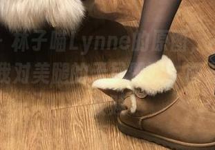 微密圈 – 林子喵Lynne的原图，不小心记录下了我对美腿的无尽赞叹，图册是我的救赎