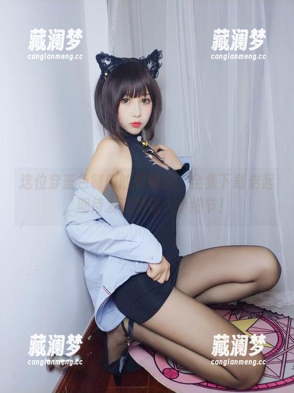 雯粥粥 这位穿蓝色制服的雯粥粥,全集下载走起,期待发现那迷人小细节!